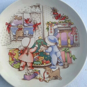 Christmas is Love country kids plate